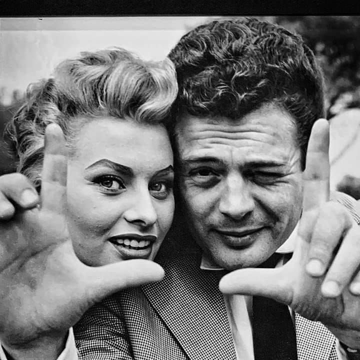 Marcello Mastroianni e Sophia Loren: chimica perfetta davanti e dietro la camera