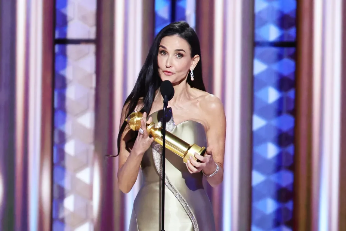 Demi Moore agli Oscar