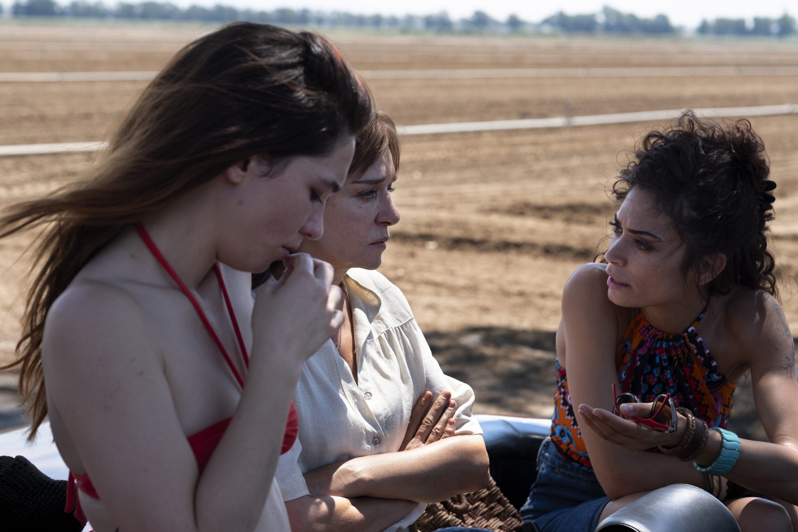 Elodie, Matilda De Angelis, Valeria Golino in 