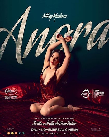 Anora, di Sean Baker. Vincitore di 5 Oscar