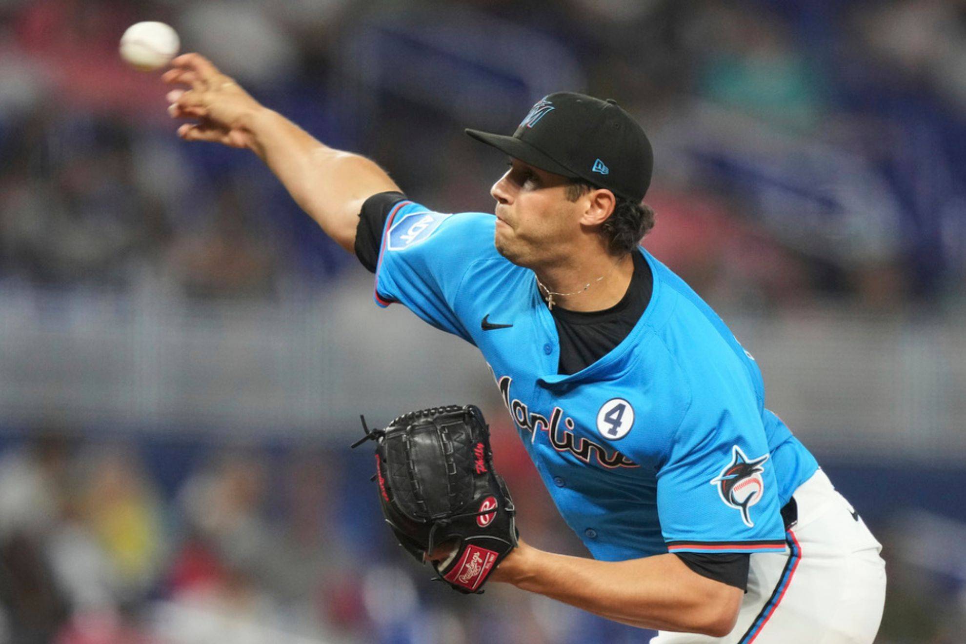 Daniel Castano: Miami Marlins' pitcher hit in head by 104mph line drive | CNN