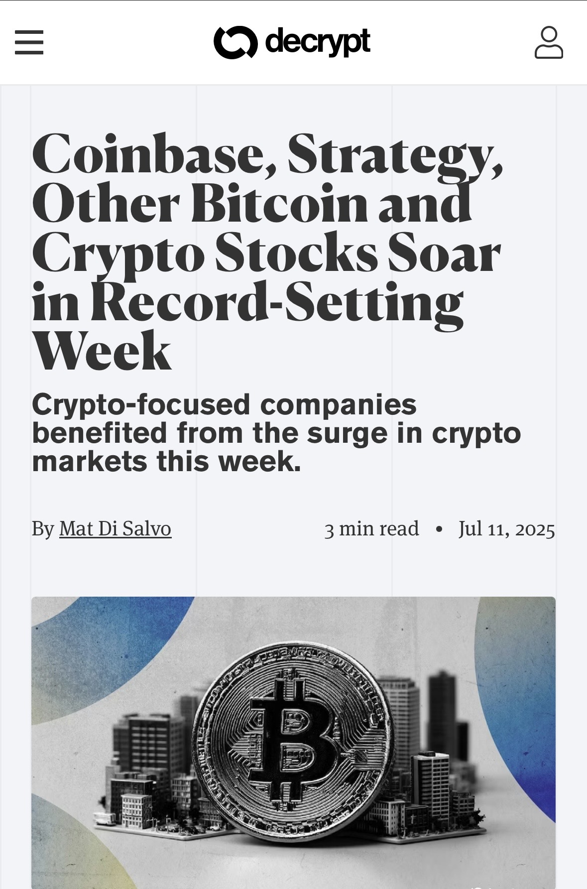Crypto market cap passes US$4 trillion on passage of GENIUS Act. Plus, Ethereum reaches 5-month high, XRP makes 7-year high, and more US banks consider stablecoins.